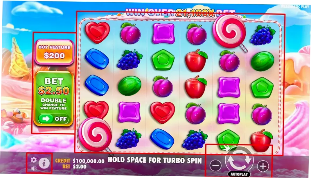 Sweet Bonanza slot gameplay