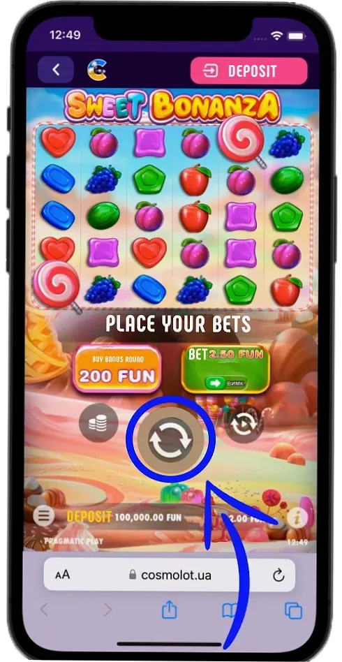 Sweet Bonanza mobile gameplay on Android