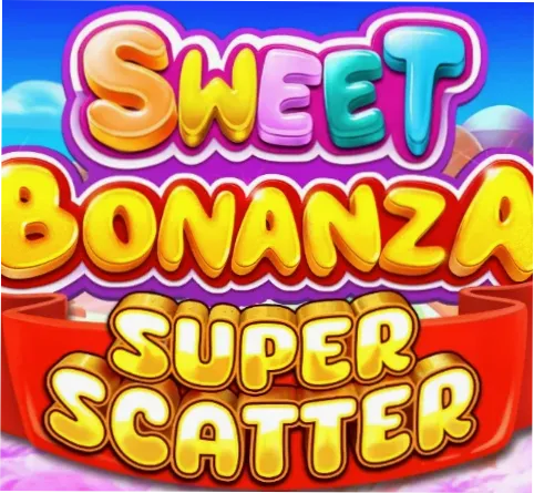 Sweet Bonanza Super Scatter logo